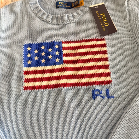 NWT Ralph Lauren Women's American Flag
Sweater Size XS - Picture 2 of 11